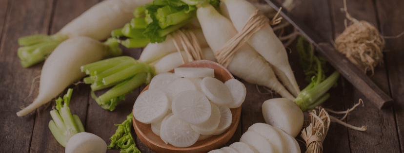 белая редька