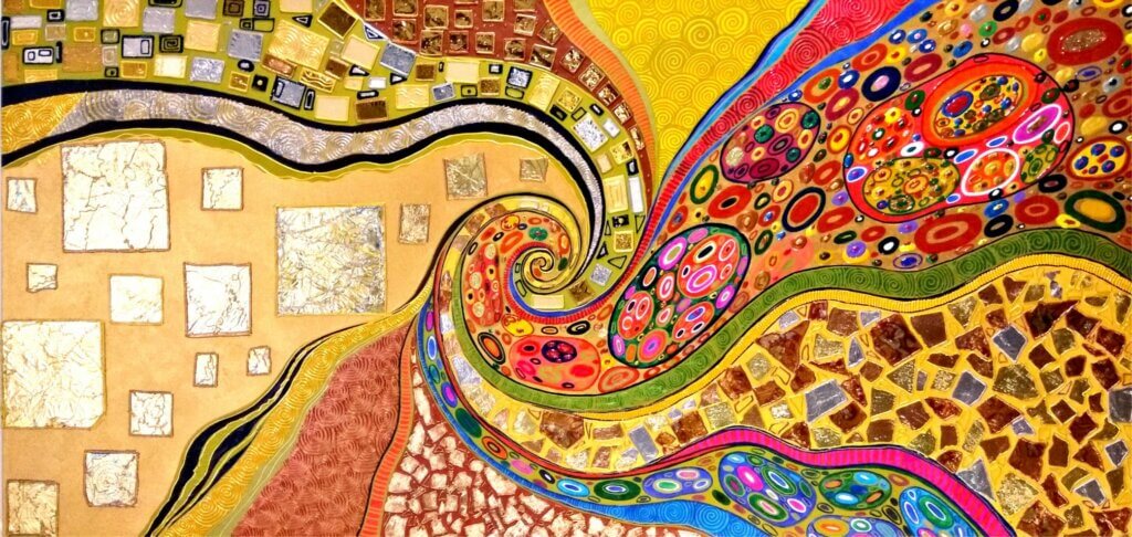 абстракция_Климт