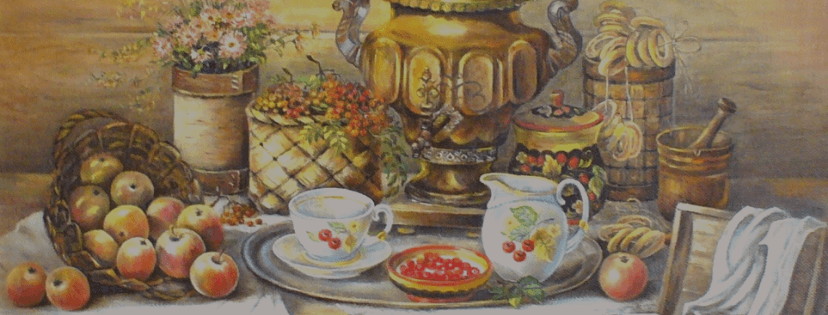 картина про чаепитие